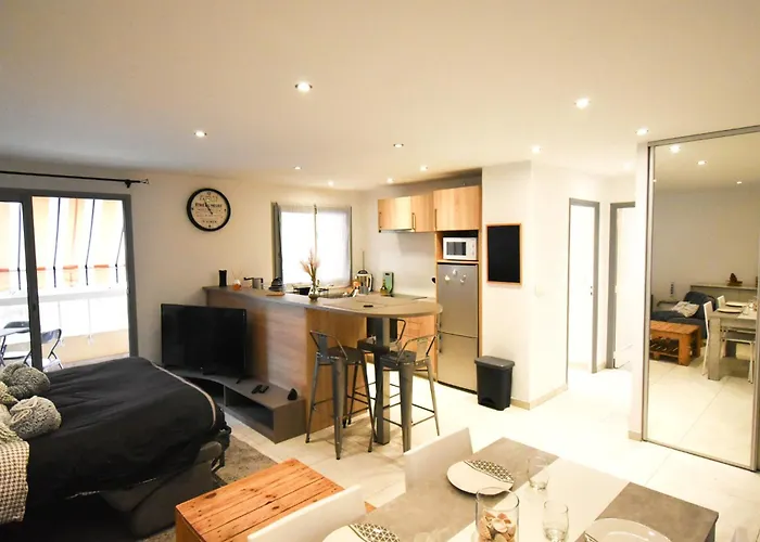 Forum - Spacieux - Confortable - Terrasse -clim-wifi Apartament Mentona